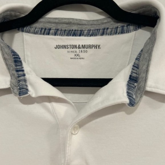 JOHNSTON MURPHY GOLF SHIRT MEN SIZE 2XL - Picture 2 of 2